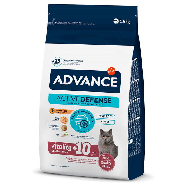 Adv Gato Sterilized Senior (+10 Anos)  1,5 Kg