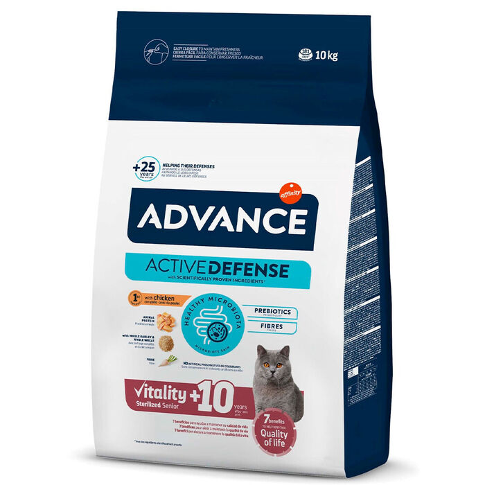 Adv Gato Sterilized Senior (+10 Anos)  10 Kg