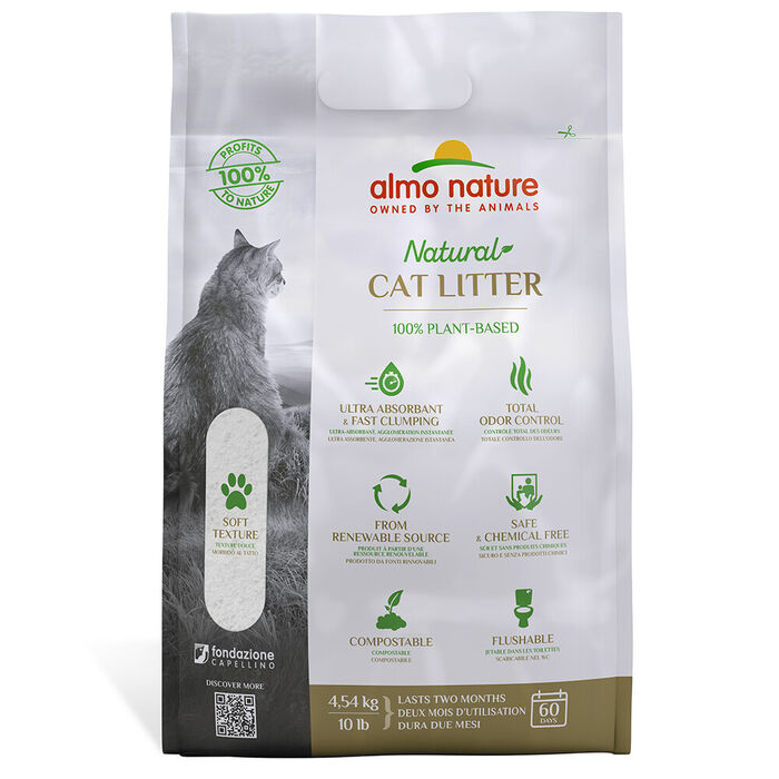 Almo Nature Cat Litter - Fino - 4,54 Kg (6 Lt)