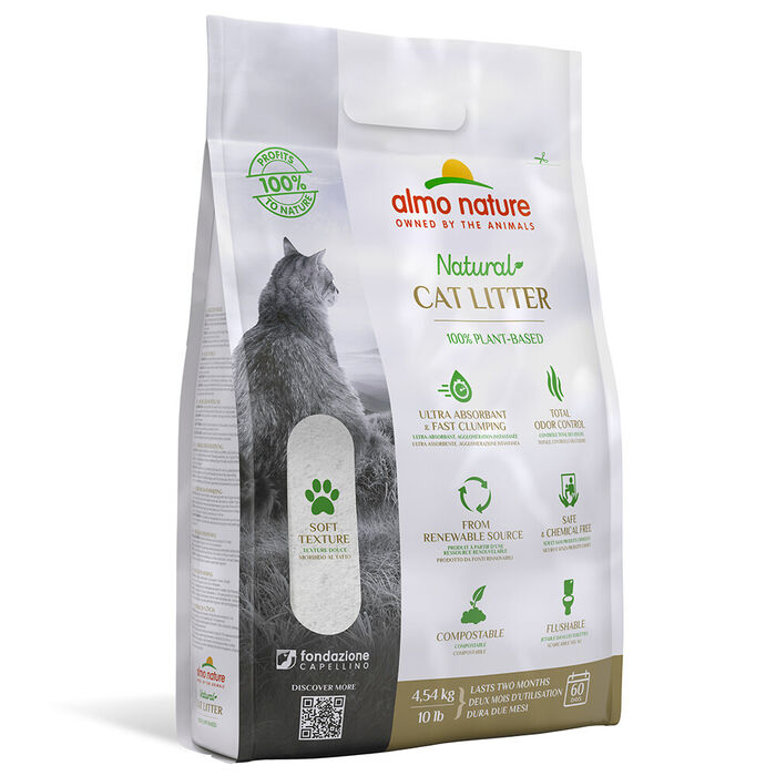 Almo Nature Cat Litter - Fino - 4,54 Kg (6 Lt)
