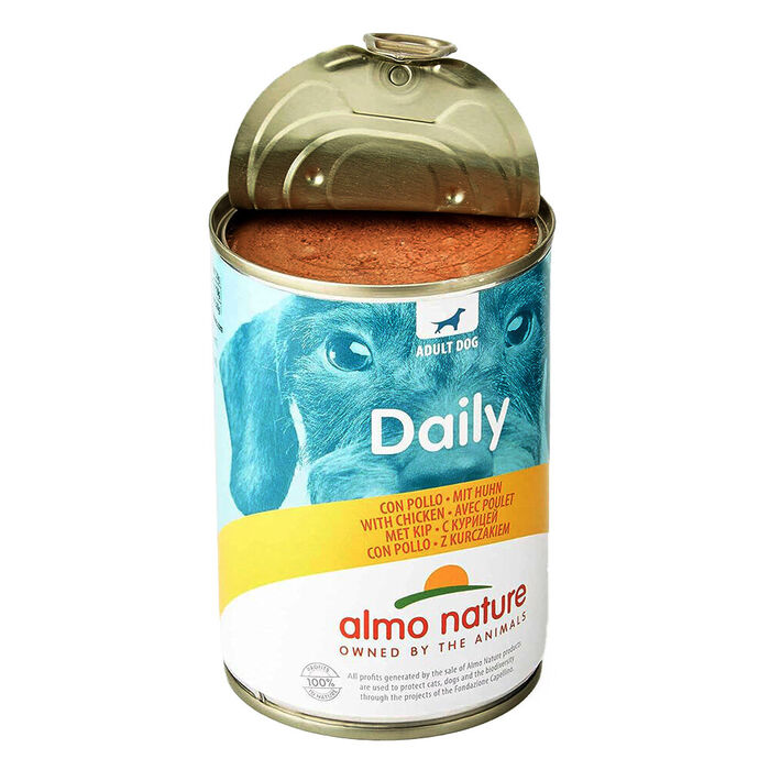 Almo Dog Daily - Frango (Lata 400 Gr)