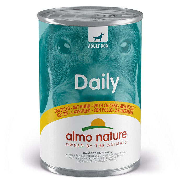 Almo Dog Daily - Frango (Lata 400 Gr)