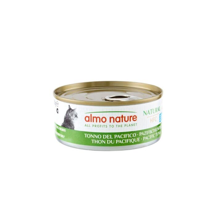 Hfc Cat Natural - Atum Pacifico (Lata 70 Gr) - 6 Unid.