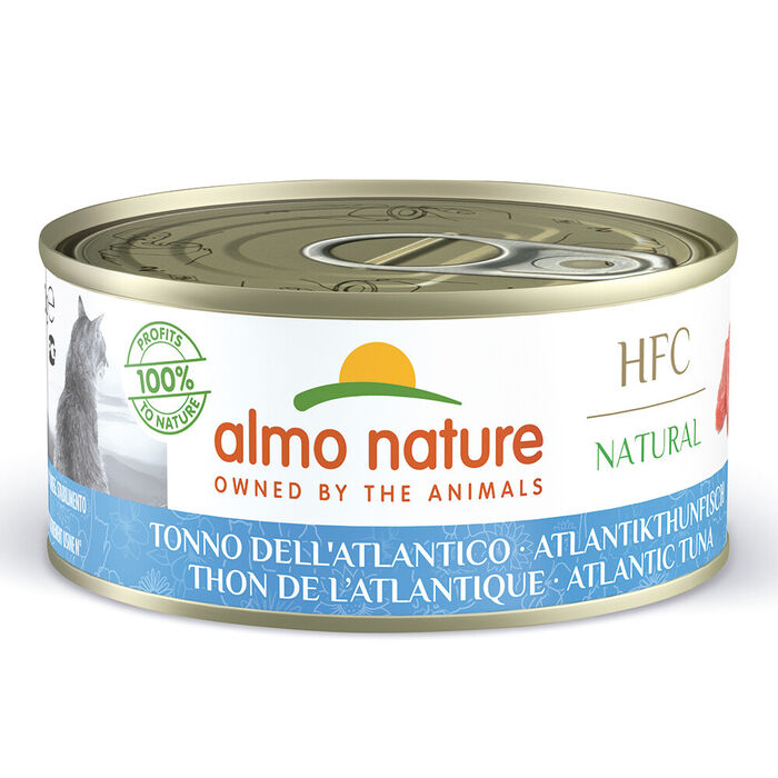 Hfc Cat Natural - Atum Atlantico  (Lata 150 Gr)