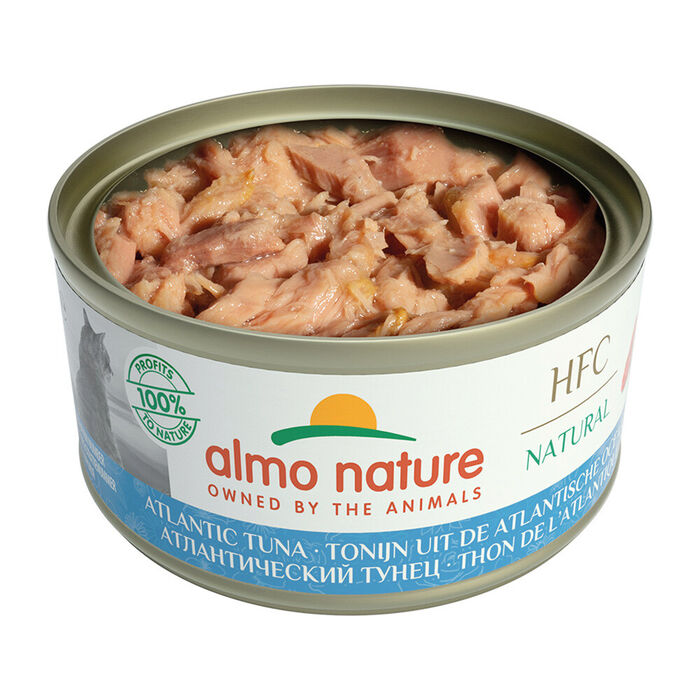 Hfc Cat Natural - Atum Atlantico  (Lata 150 Gr)