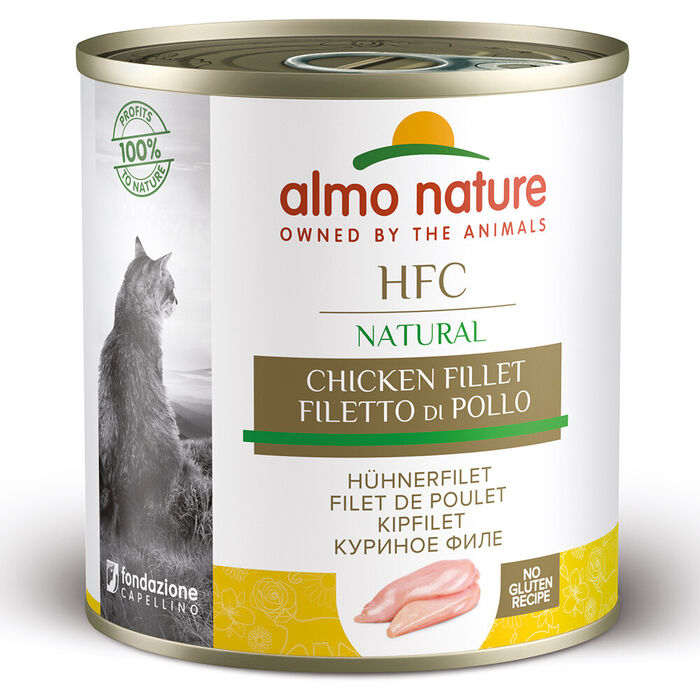 Hfc Cat Natural - File De Frango (Lata 280 Gr)