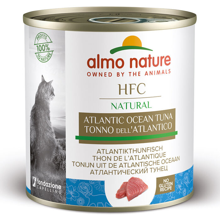 Hfc Cat Natural - Atum Atlantico (Lata 280 Gr)