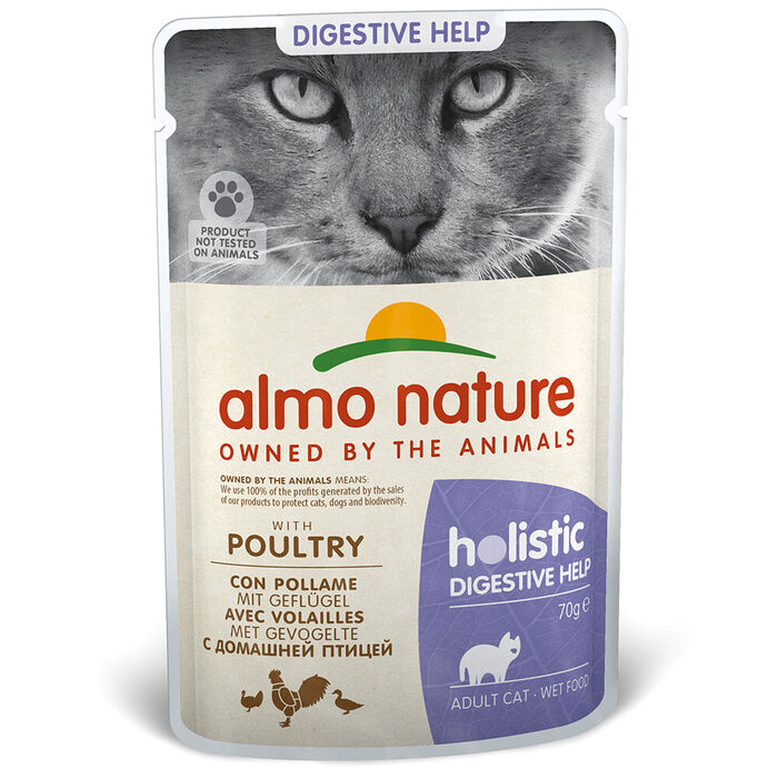 Almo Cat Funct.-Intestinal Help-Frango(Saqueta 70 Gr)- 30 Un