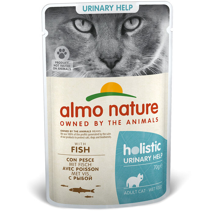 Almo Cat Functional-Urinary Help-Peixe(Saqueta 70Gr) - 30Un