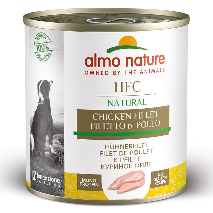 Hfc Dog Natural - File Frango (Lata 280 Gr)