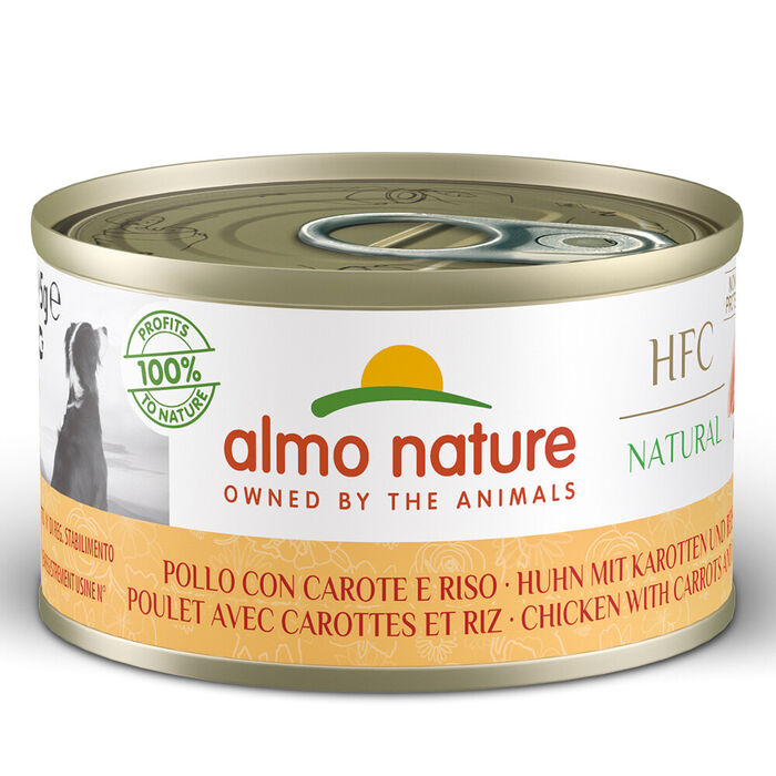 Hfc Dog Natural - Frango+Cen.+Arroz (Lata 95 Gr) - 24 Un.