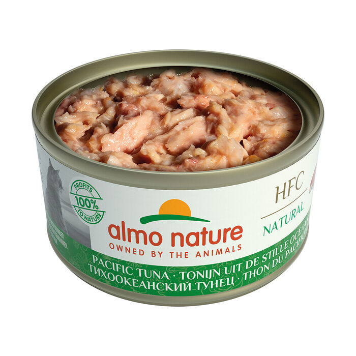 Hfc Cat Natural - Atum Pacifico (Lata 70 Gr) - 24 Unid.