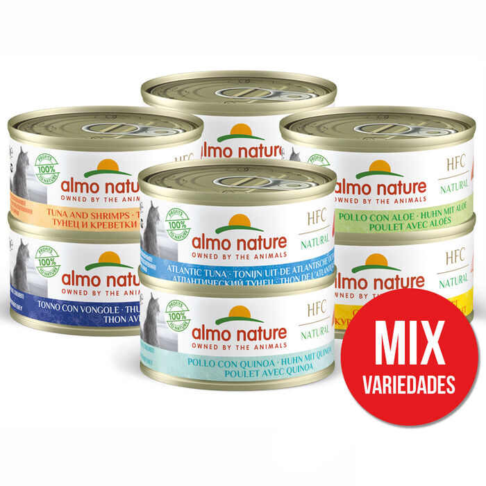 Hfc Cat Natural - Sortido (Lata 70 Gr) - 24 Unid.