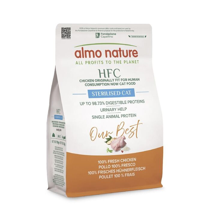 Almo Nature Hfc Our Best Cat Sterilized Frango 1,2 Kg