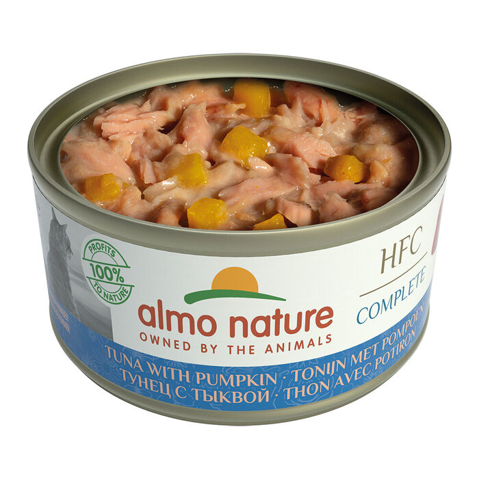 Hfc Cat Natural - Atum C/ Abobora (Lata 70 Gr) - 24 Unid.