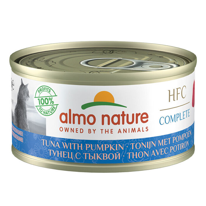 Hfc Cat Natural - Atum C/ Abobora (Lata 70 Gr) - 24 Unid.