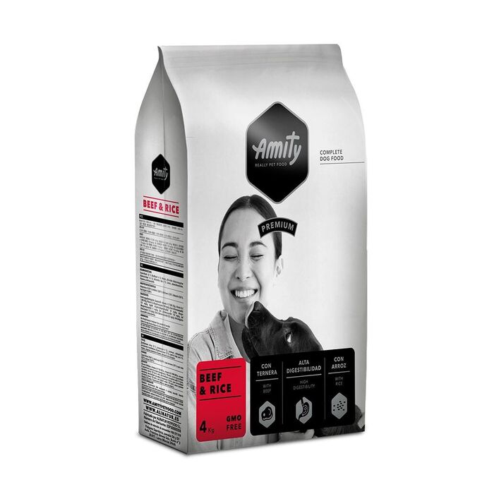 Amity Premium Beef & Rice 4 Kg
