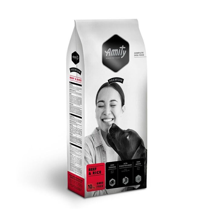 Amity Premium Beef & Rice 15 Kg