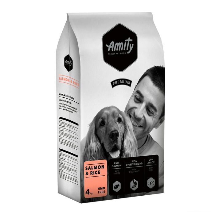 Amity Premium Salmon & Rice 4 Kg