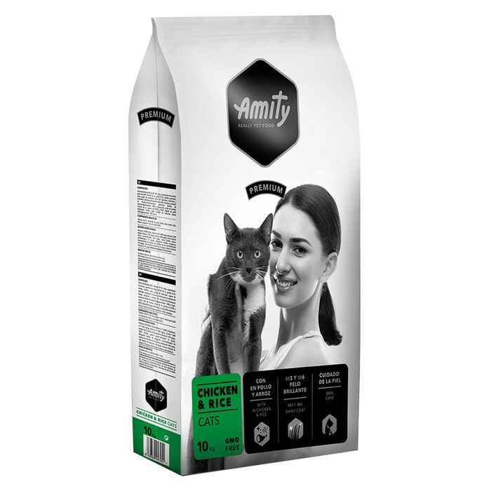 Amity Premium Chicken & Rice Cats 10 Kg