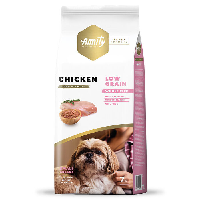 Amity Super Premium (Low Grain) Mini Adult Chicken 7 Kg