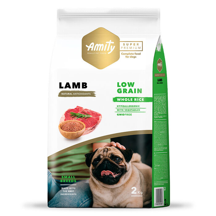 Amity Super Premium (Low Grain) Mini Adult Lamb 2 Kg