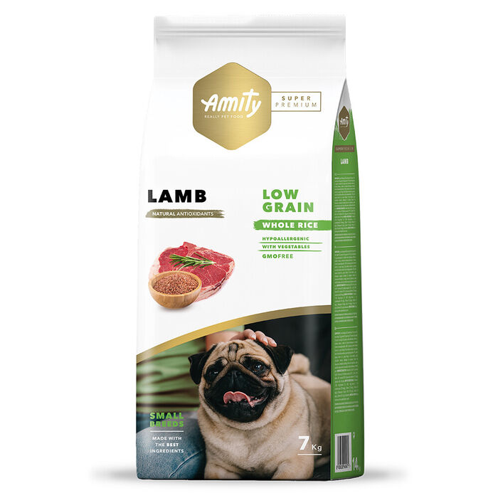 Amity Super Premium (Low Grain) Mini Adult Lamb 7 Kg