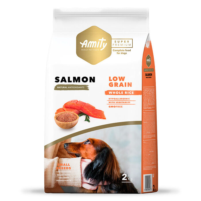 Amity Super Premium (Low Grain) Mini Adult Salmon 2 Kg