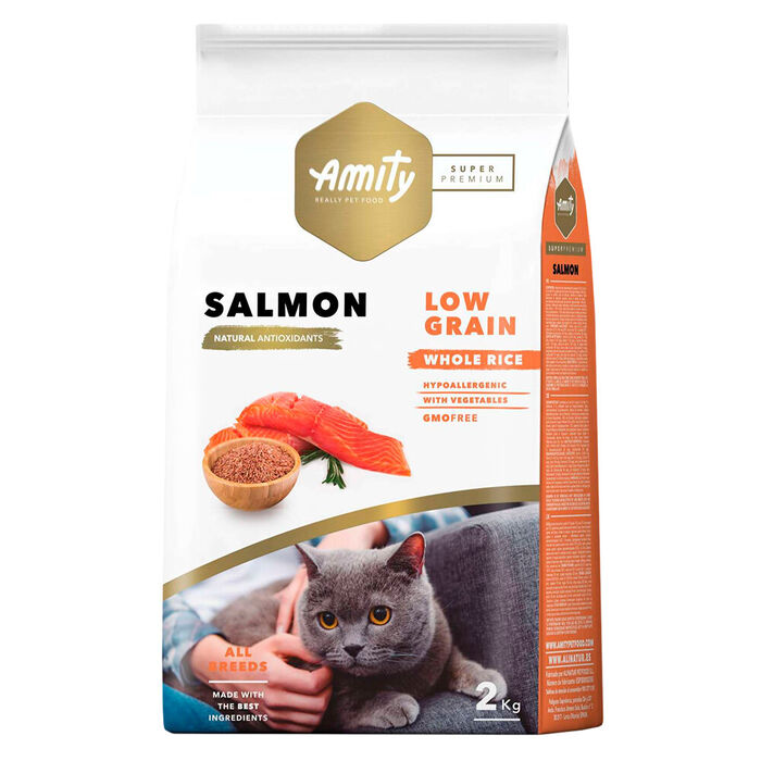 Amity Super Premium (Low Grain) Salmon Adult Cat 7 Kg