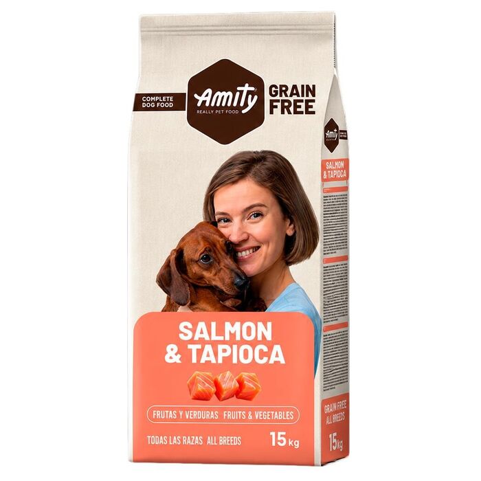 Amity Grain Free Salmon & Tapioca 15 Kg