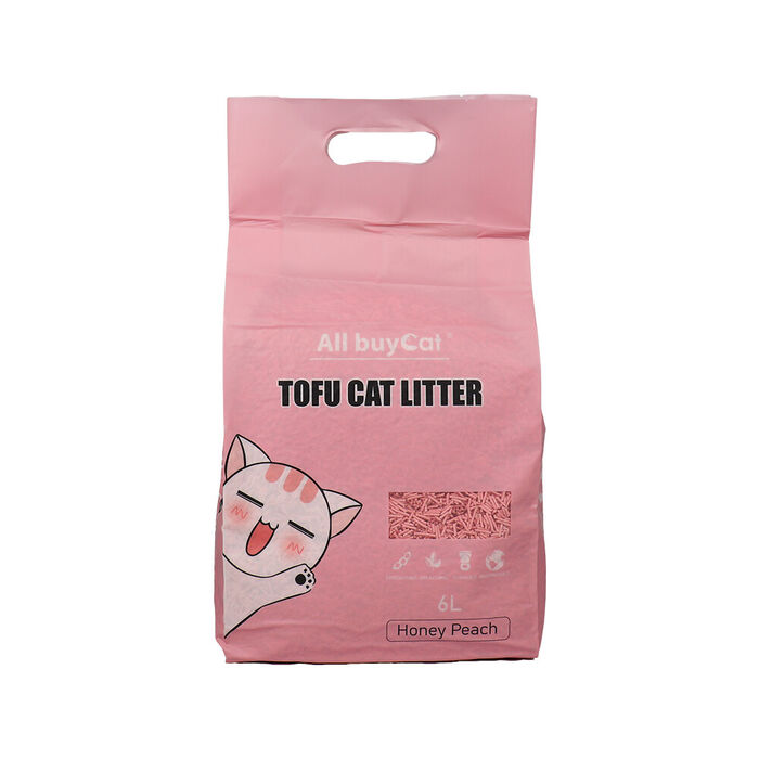 Tofu - Litter Aglomerante Pêssego Mel 6 L
