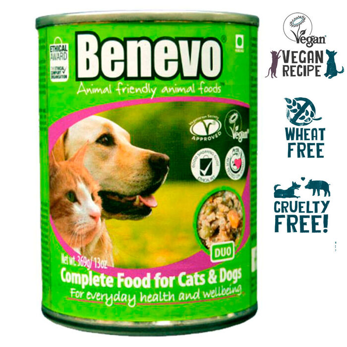 Benevo Duo Vegan Pet Food (Cats & Dogs) 354 Gr