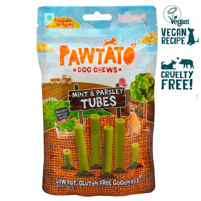 Pawtato Tubes - Mint & Parsley 90 Gr