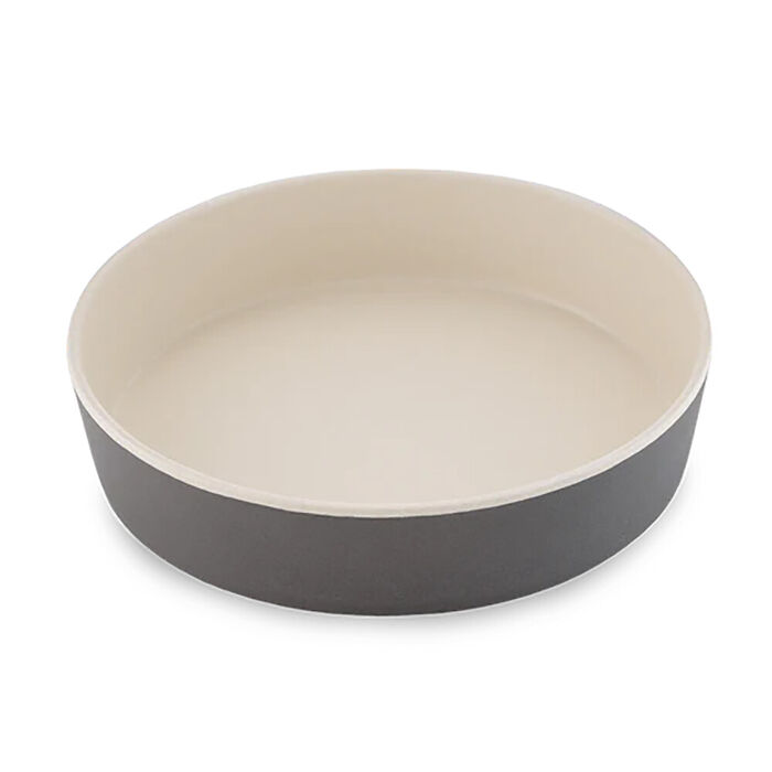 Beco Classic Bambu Cat Bowl Coastal Grey