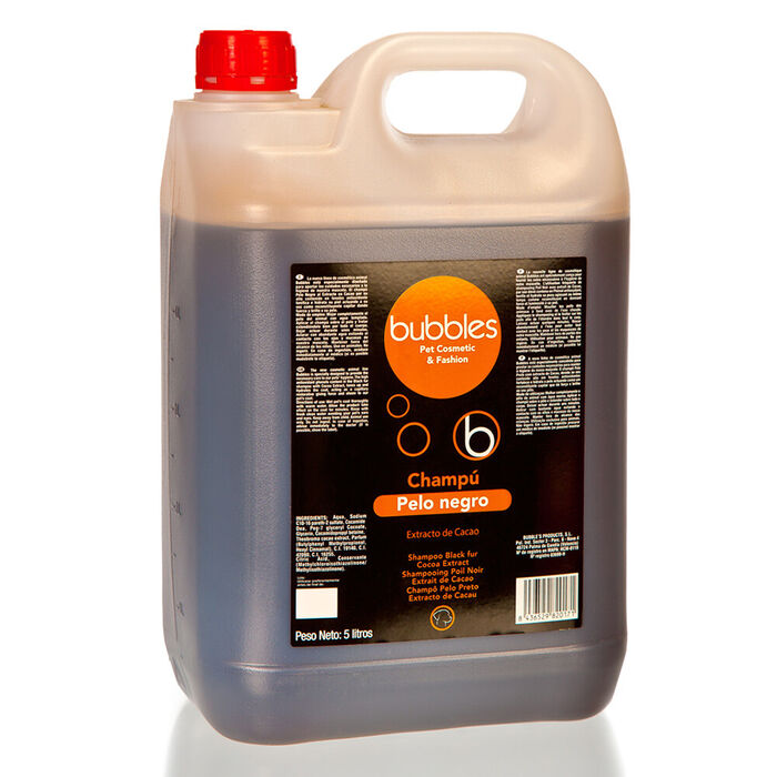 Bubbles - Shampoo Pelo Negro (Extrato Cacau) 5 Lt