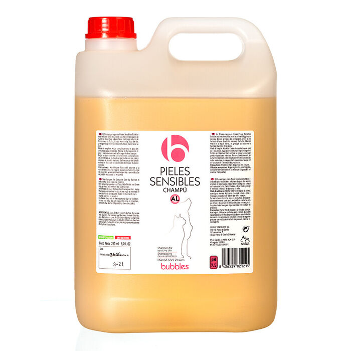 Bubbles - Shampoo Peles Sensiveis (Alergias) 5 Lt