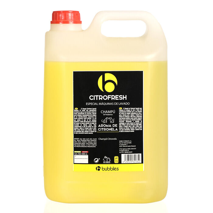 Shampoo Citrofresh (Esp. Maquinas Lavar Pets) 5 Lt