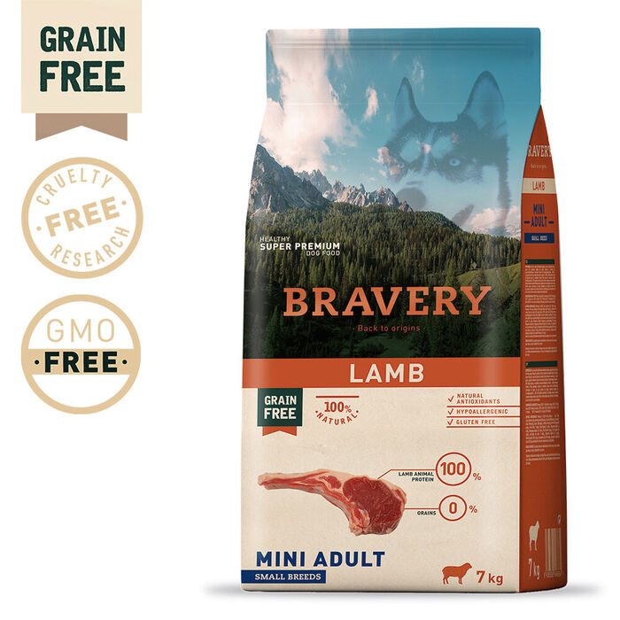 Bravery Lamb Mini Adult Small 7 Kg
