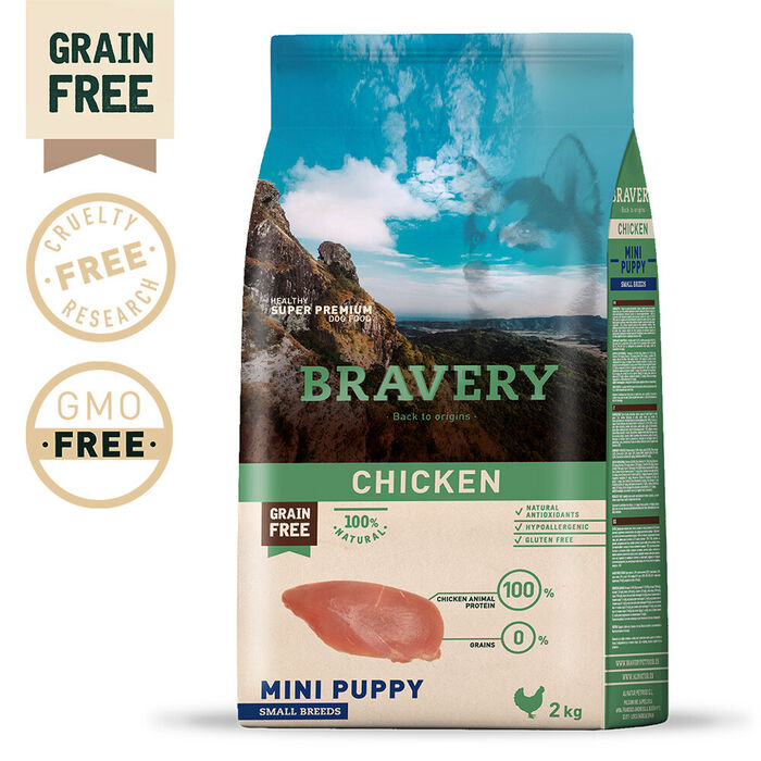 Bravery Chicken Mini Puppy Small 2 Kg