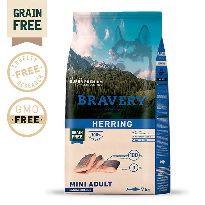 Bravery Herring (Arenque) Mini Adult Small 2 Kg
