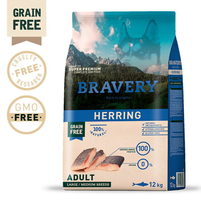Bravery Herring (Arenque) Adult Large/Medium 4 Kg