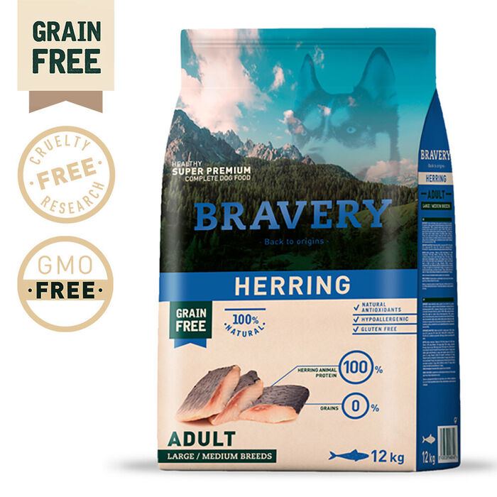 Bravery Herring (Arenque) Adult Large/Medium 12 Kg