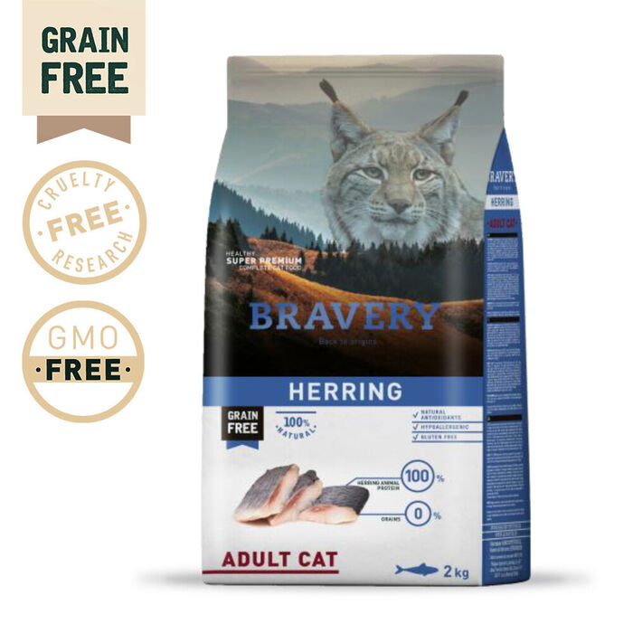 Bravery Herring (Arenque) Adult Cat 2 Kg