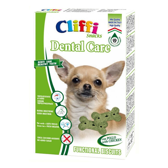 Cliffi Snacks - Dental Care (Raças Pequenas) 300 Gr