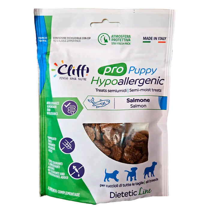 Cliffi Snacks - Pro Hypoallergenic  Puppy (Salmao) 100 Gr