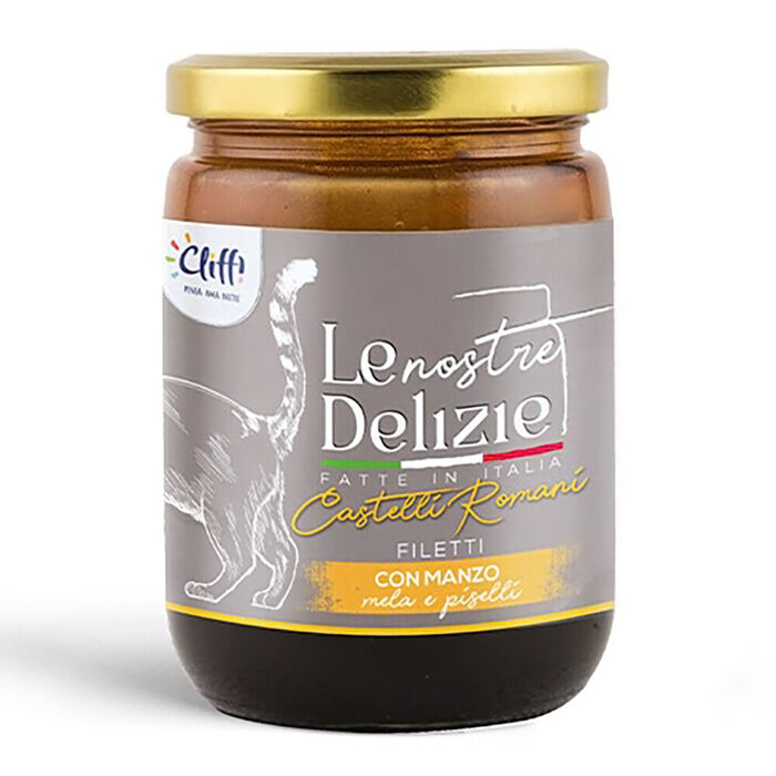 Cliffi-Castelli Romani Fillets (Carne) Alimento P/Gatos 80G