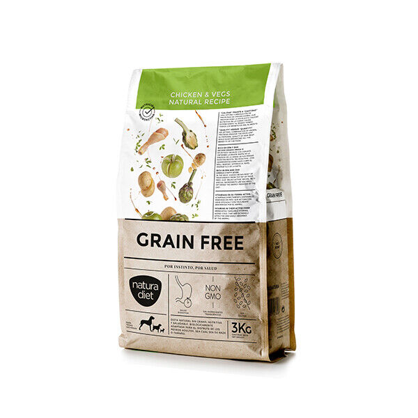Natura Diet Grain Free Chicken & Vegs 3 Kg