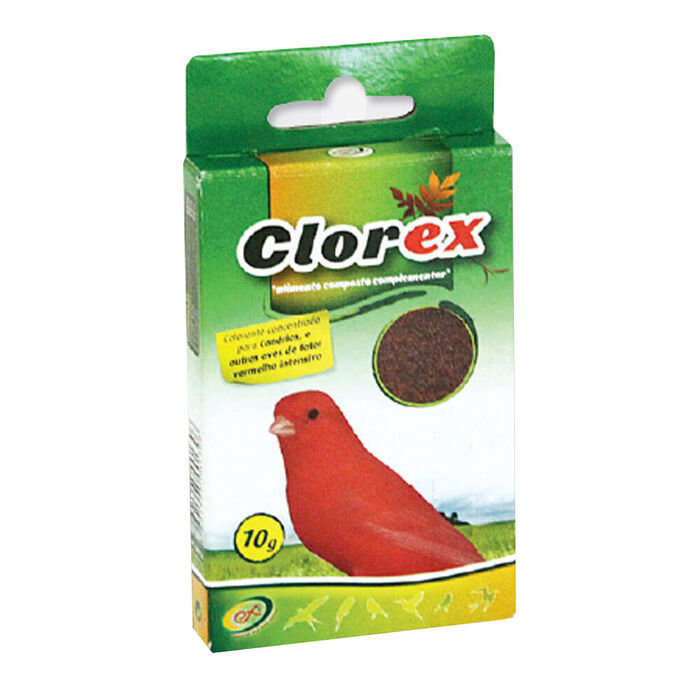 Clorex - Color. P/ Aves Verm. Intensivo 10 Gr