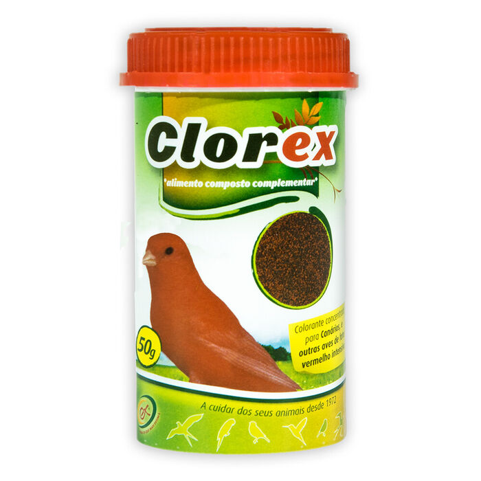 Clorex - Color. P/ Aves Verm. Intensivo 50 Gr