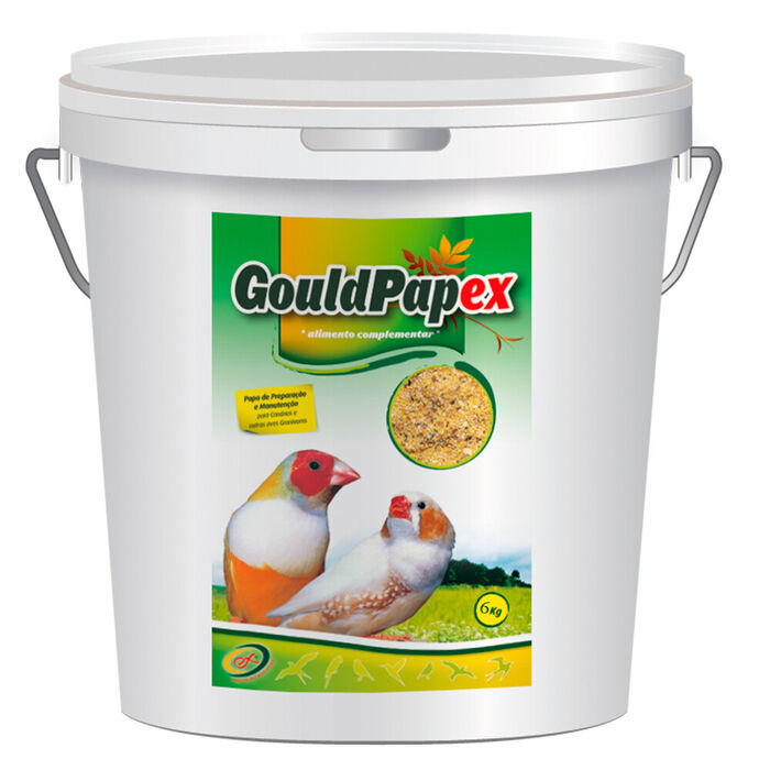 Gouldpapex - Papa P/ Aves Exoticas 6 Kg